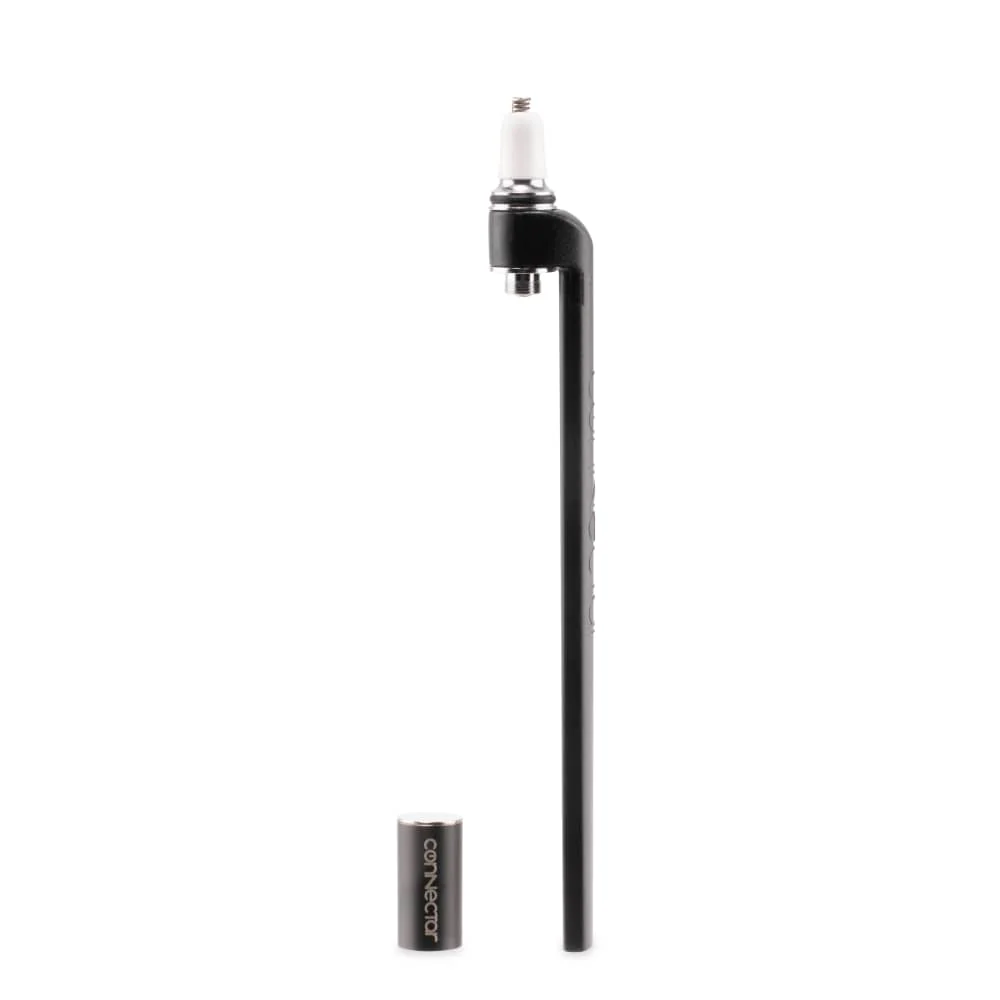 Ooze X Stache Connectar - 510 Dab Straw Attachment - Black - Image 3