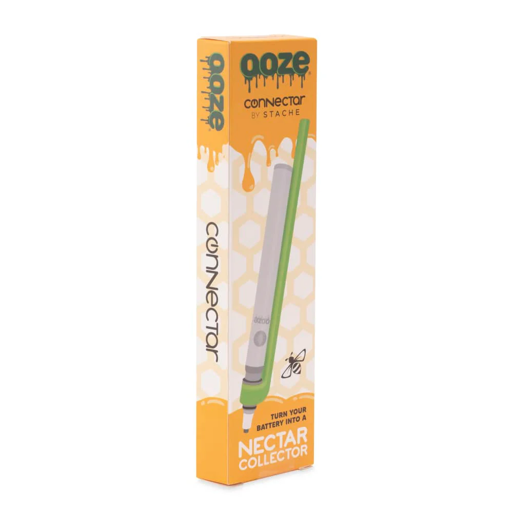 Ooze X Stache Connectar - 510 Dab Straw Attachment - Green - Image 8