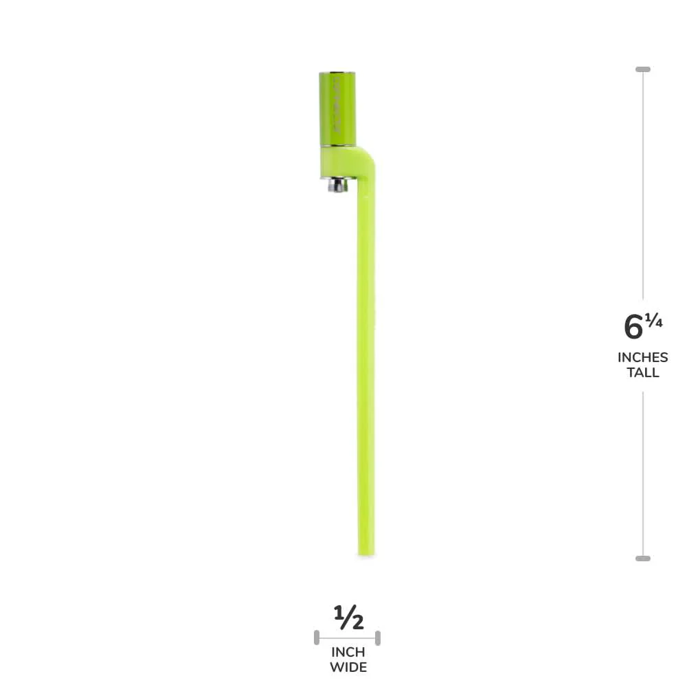 Ooze X Stache Connectar - 510 Dab Straw Attachment - Green - Image 9