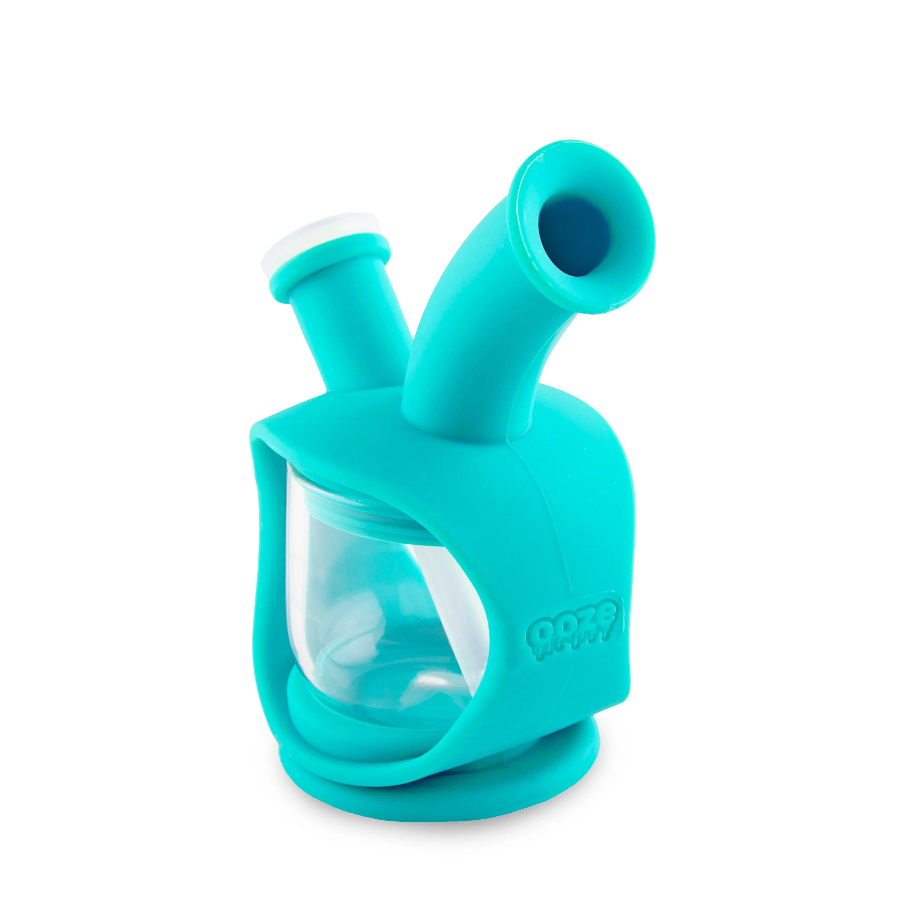 Ooze Kettle Silicone Water Bubbler & Dab Rig - Aqua Teal - Image 5