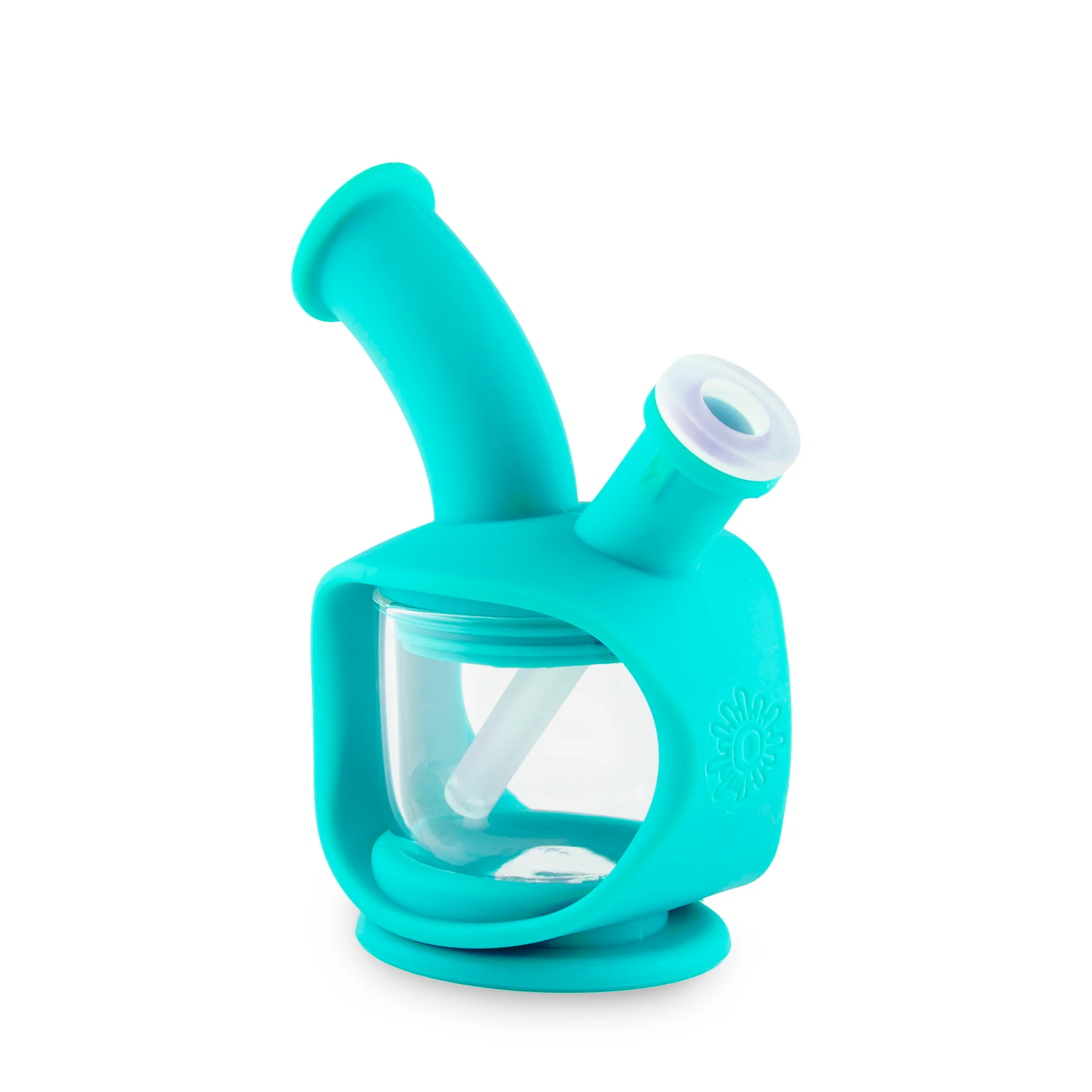 Ooze Kettle Silicone Water Bubbler & Dab Rig - Aqua Teal - Image 6